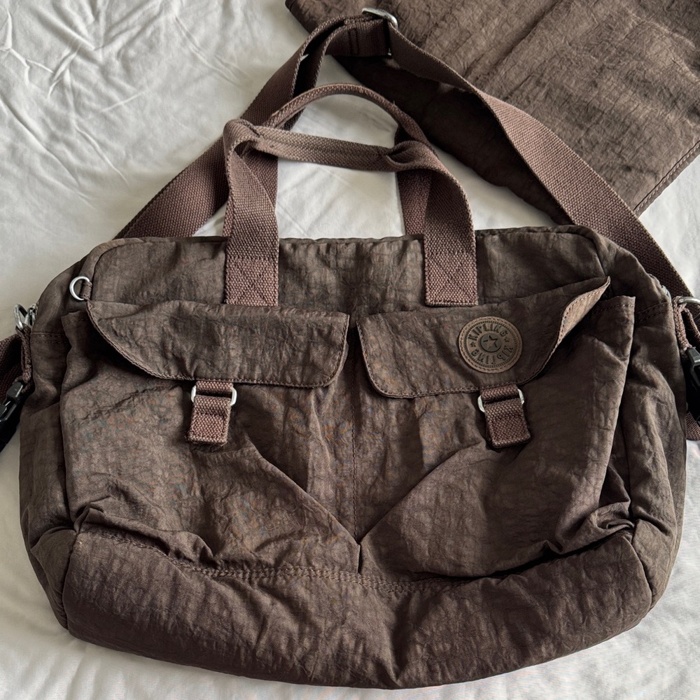 Kipling Brown New Baby Bag